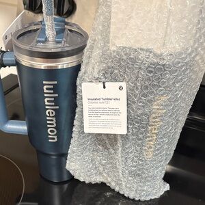 lululemon athletica Navy Insulated Tumbler 40oz